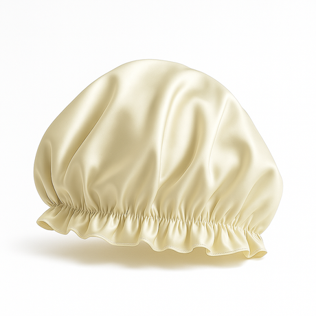 Room wit zijden bonnet