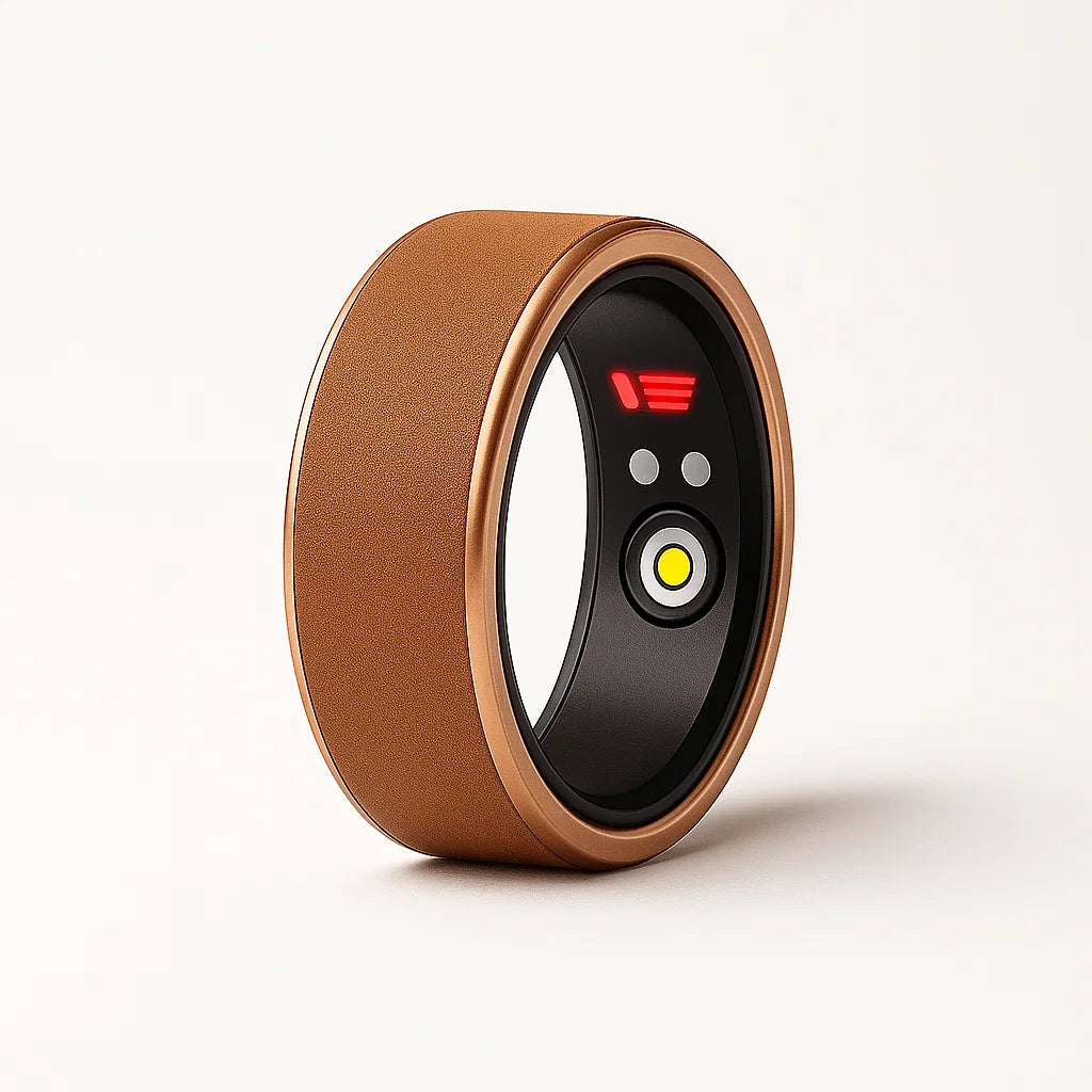 Smart ring rose gold