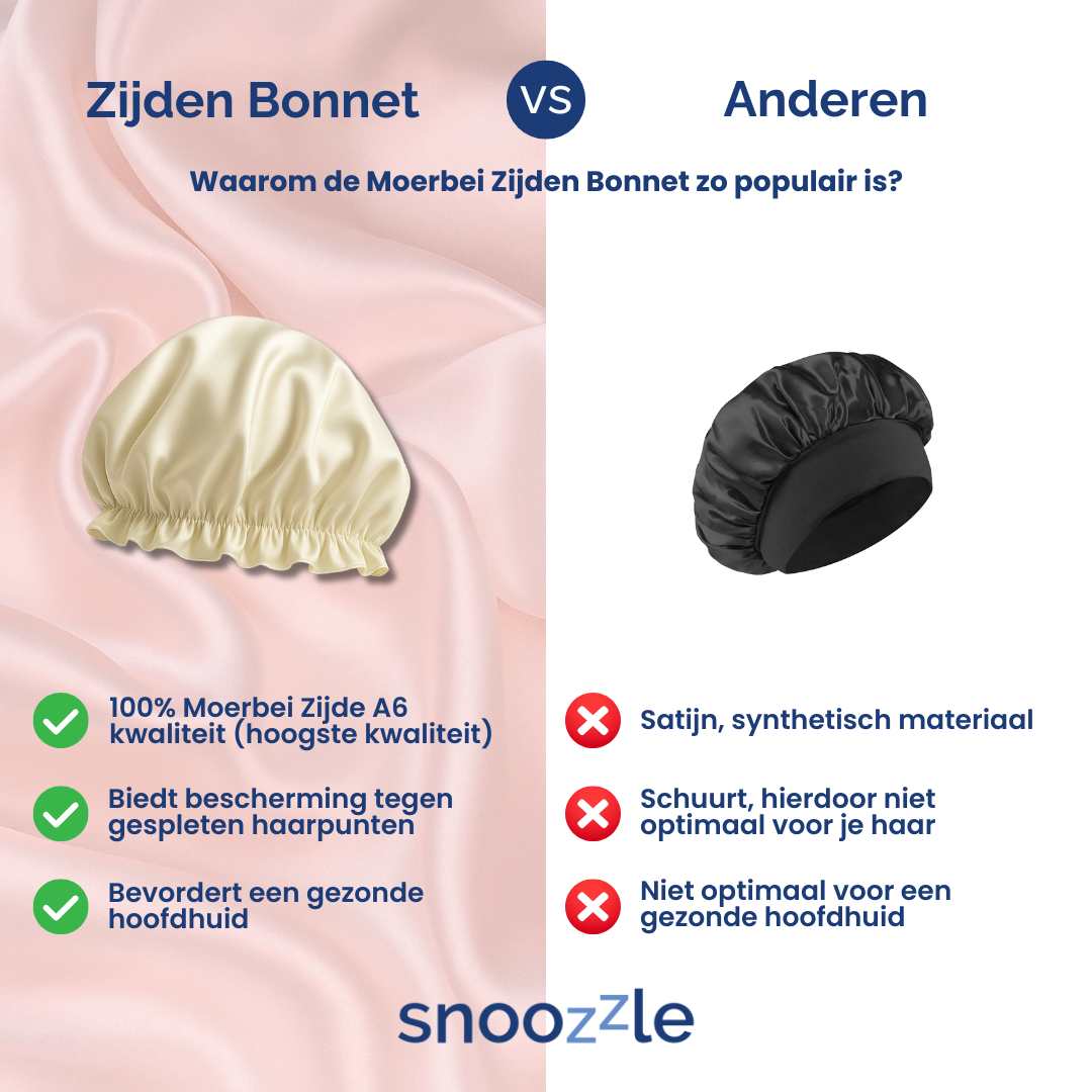 Verschil slaapmuts Snoozzle en andere slaapmutsen