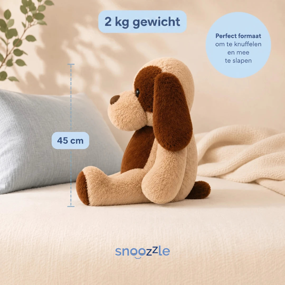 Verzwaringsknuffel beer 45cm afmetingen en 2kg gewicht