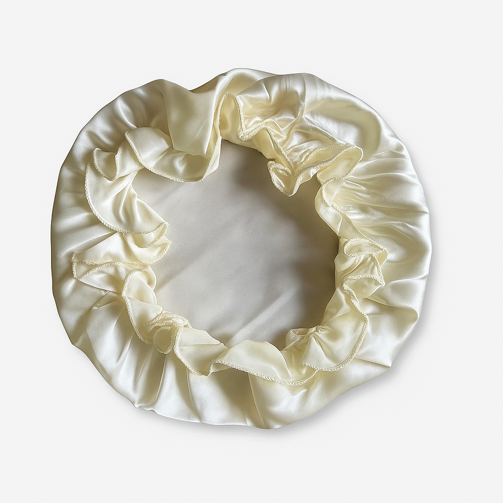 Zijden Bonnet Snoozzle Beige