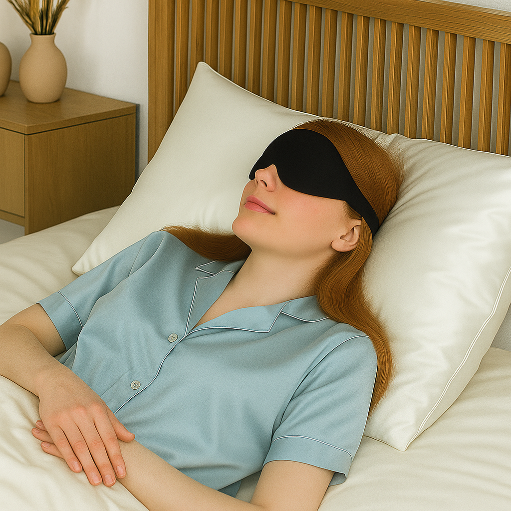 Slaapmasker 3D Snoozzle Zwart