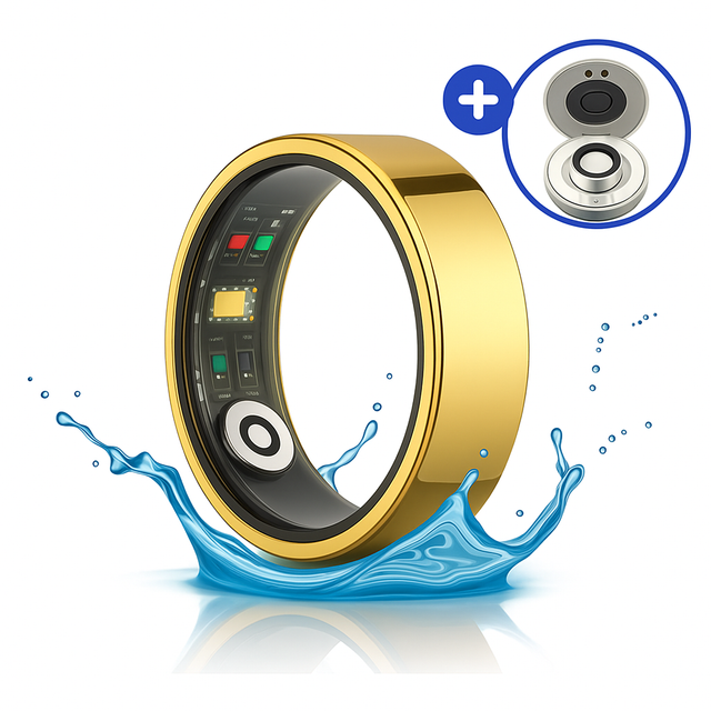 Gouden Ring met gratis hoes