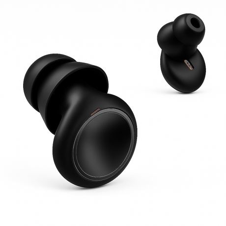 Oordopjes slapen zwart pro versie voorkant