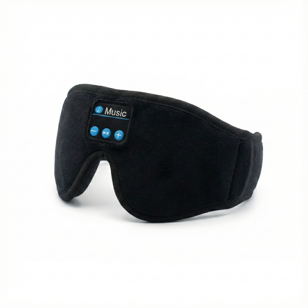 Bluetooth slaapmasker van Snoozzle zijaanzicht
