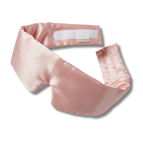 Roze Deepsleep zijden slaapmasker