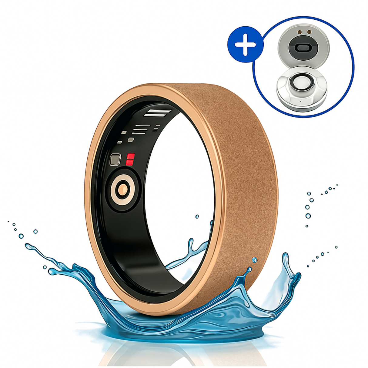 Smart Ring Rosé Goud