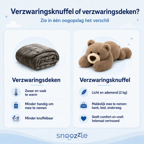 Verzwaringsknuffel 2 kg Beer Bruno Snoozzle