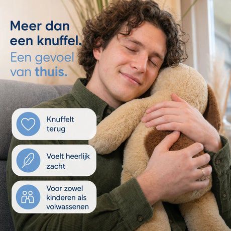 Verzwaringsknuffel hond 2kg voordelen