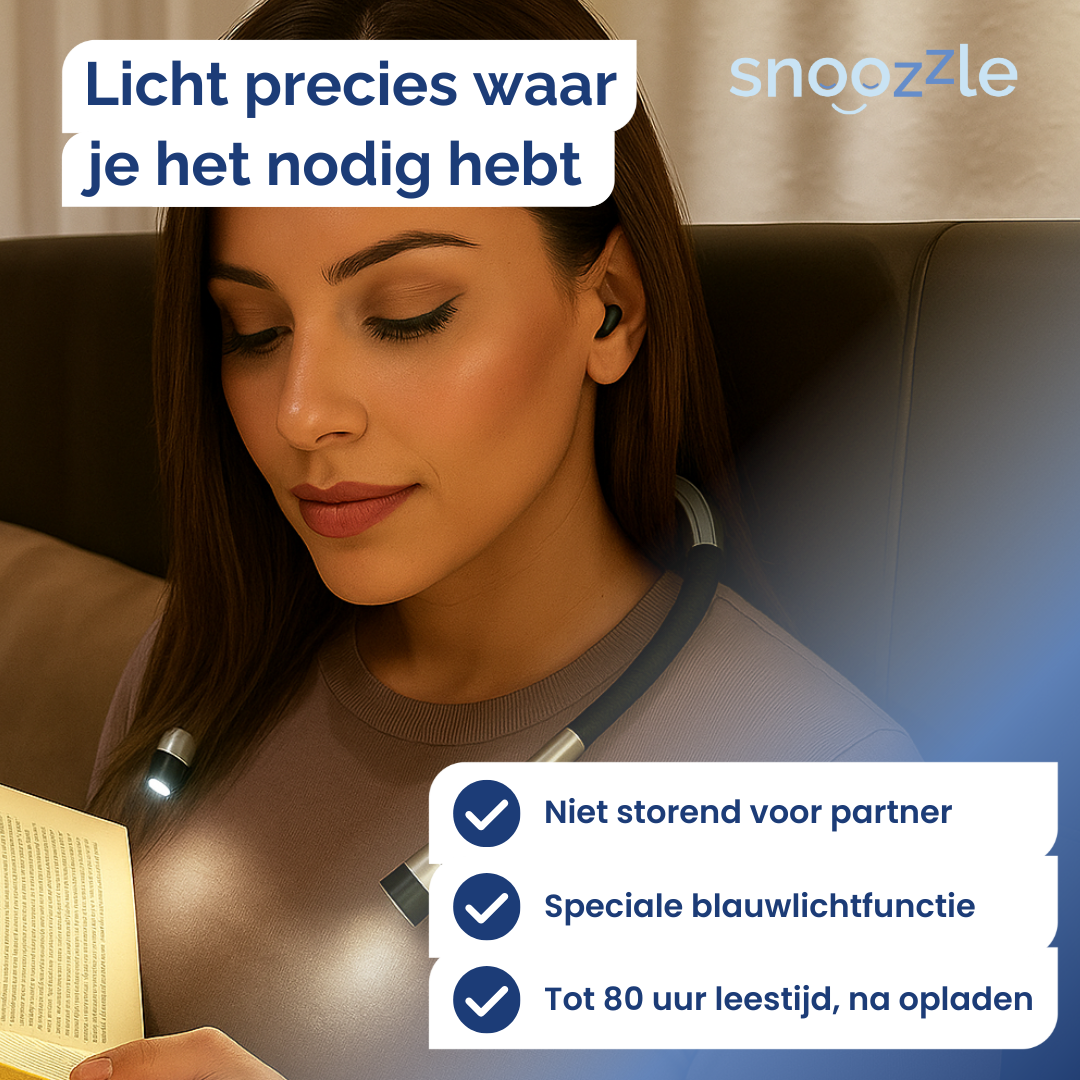Voordelen van de neklamp van Snoozzle