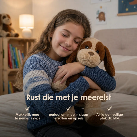 Verzwaringsknuffel 2 kg Hond Ollie Snoozzle
