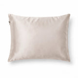 Zijden kussensloop beige productfoto