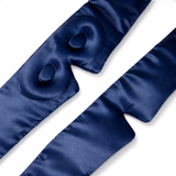 Zijden slaapmasker Deepsleep pro liggend met achterkant eyepatches