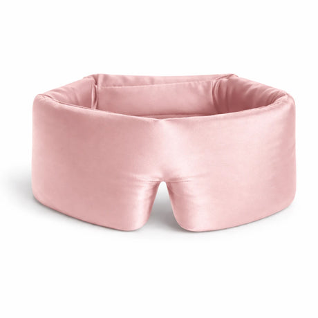 Roze slaapmasker zijde