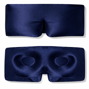 Zijden slaapmasker met eyepatches