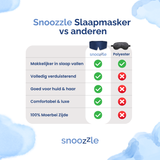 Voordelen van het snoozzle slaapmasker vs polyester
