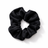 Scrunchie zwart zijde